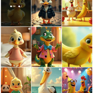 500+ Toddler Tales Animated Cartoon Reels Bundle