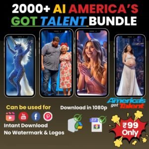 🔥NEW LAUNCH: 2000+ Ai America’s Got Talent Videos Bundle