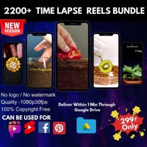 🔥NEW LAUNCH: 2200+ Time Lapse Reels Bundle